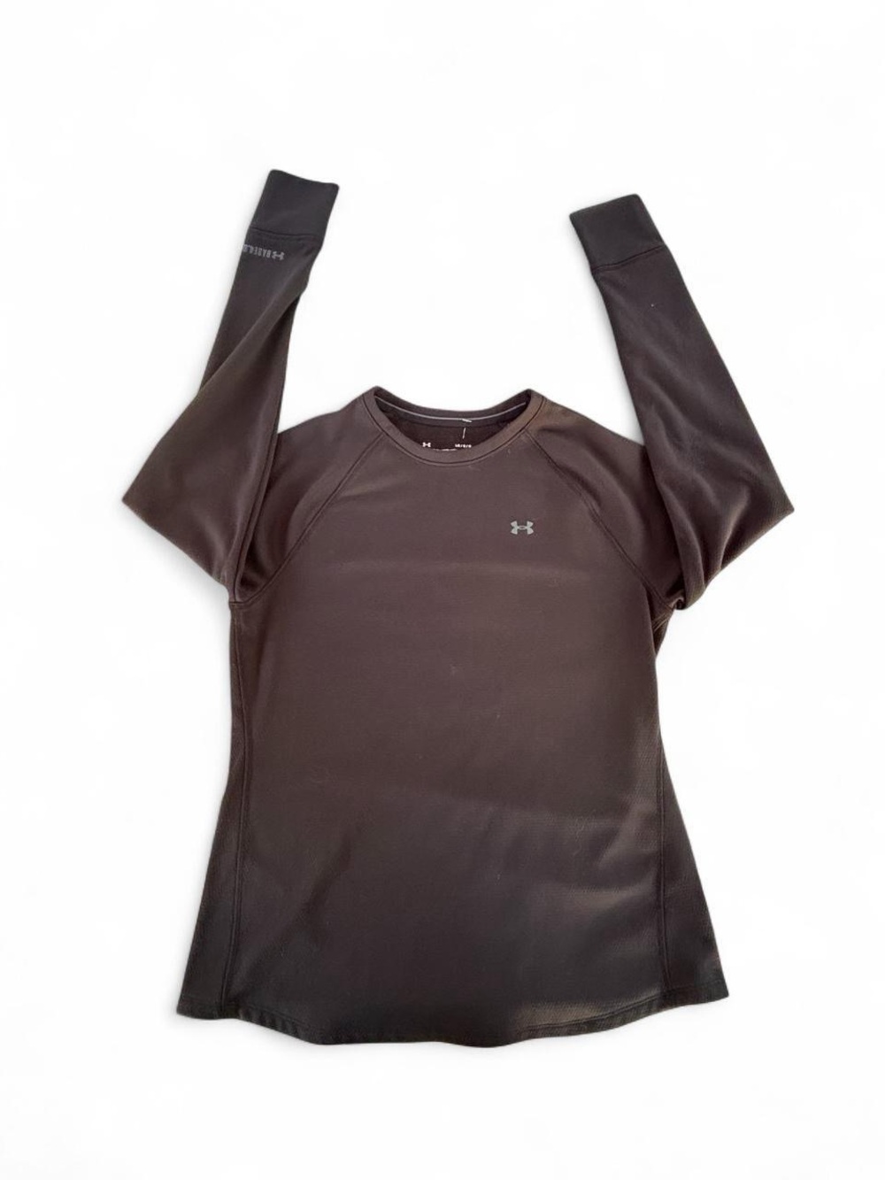 Black Long-Sleeve Under Armor Performance Crew